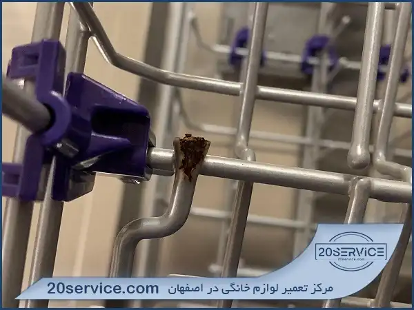 دلایل زنگ زدگی سبد ماشین ظرفشویی