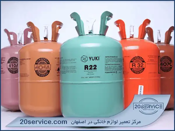 شارژ گاز یخچال بدون وکیوم