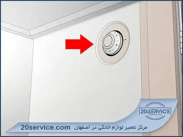 نحوه تنظیم دمای یخچال فریزر ال جی در مدل های ولوم دار